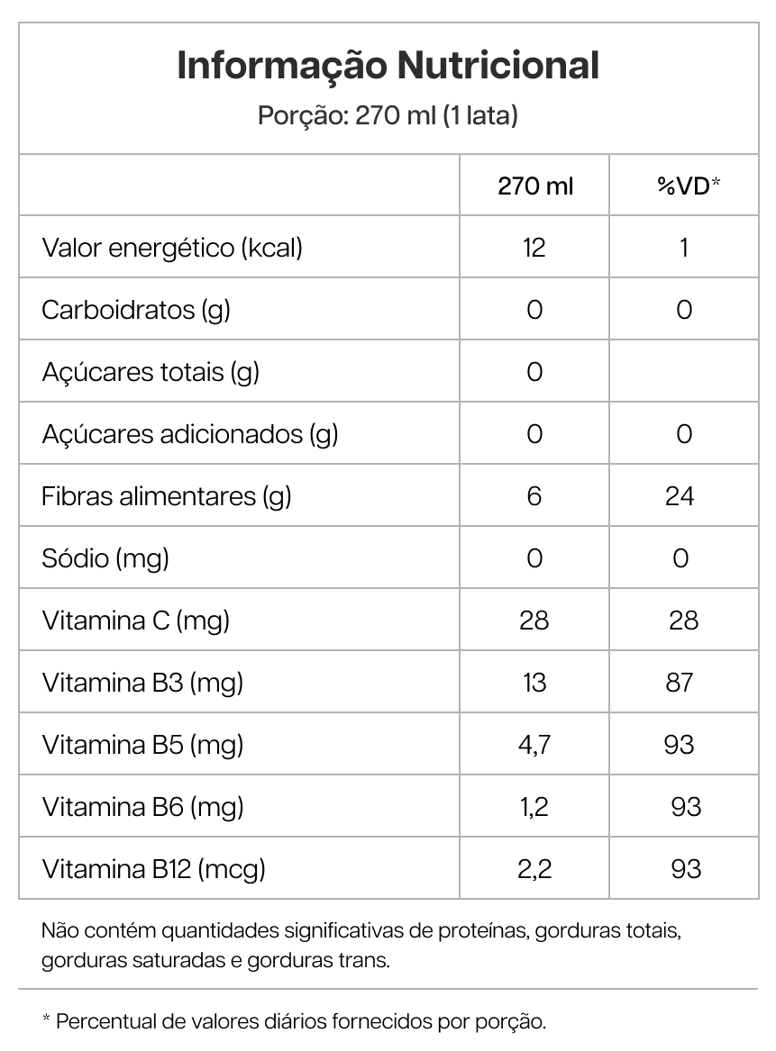 Kit 6 Latas SoulFibra Limão