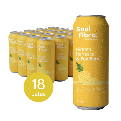 Kit 18 Latas SoulFibra Abacaxi